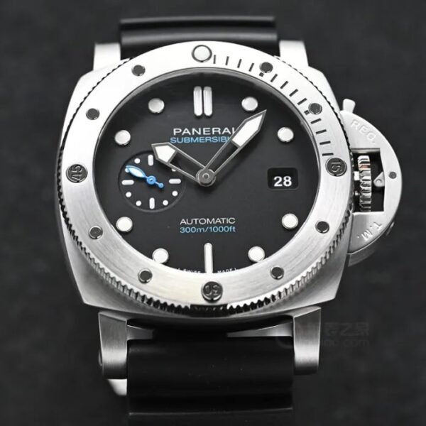 REPLICA PANERAI SUBMERSIBLE PAM01229 VS FACTORY BLACK RUBBER STRAP